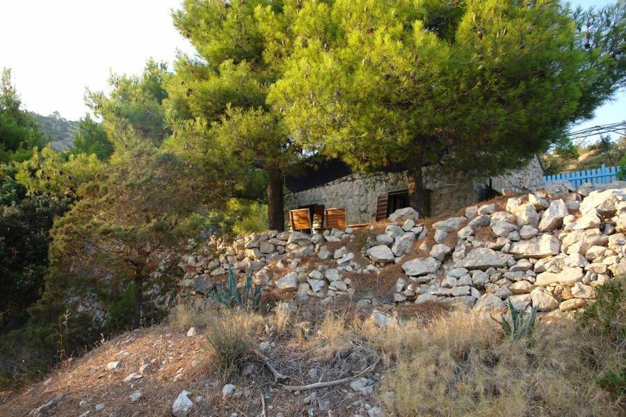 A Small Stone House By The Sea, In A Wineyard Nerezisca 외부 사진